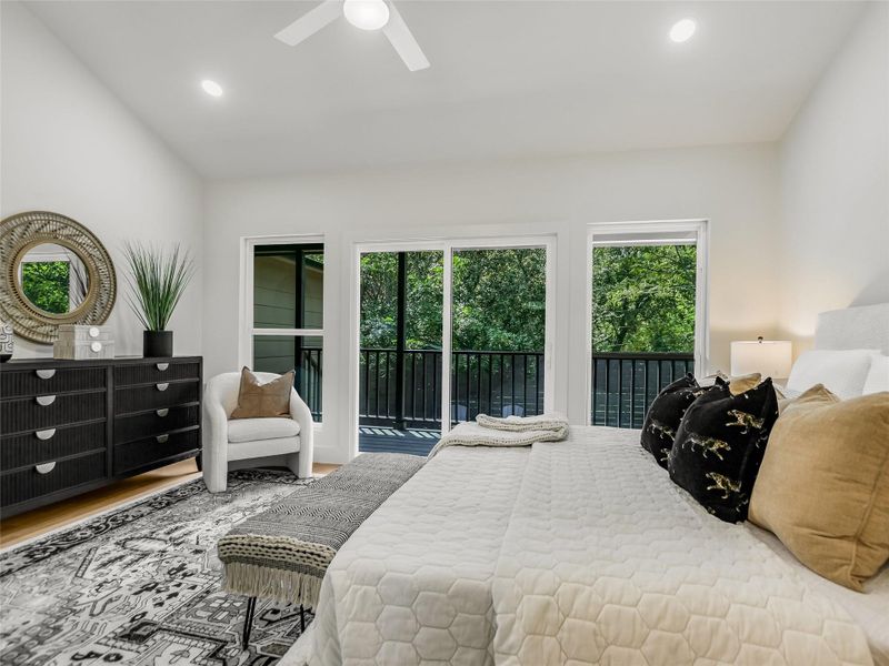 Furnished interior view inside a new home in , Austin (Image 14).