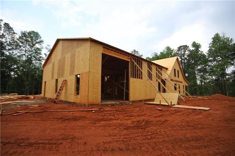 In-progress construction of a new home in , Carrollton, GA (Image 52).