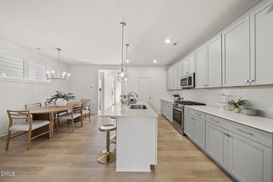 Open Concept Kitchen/Living/Dining