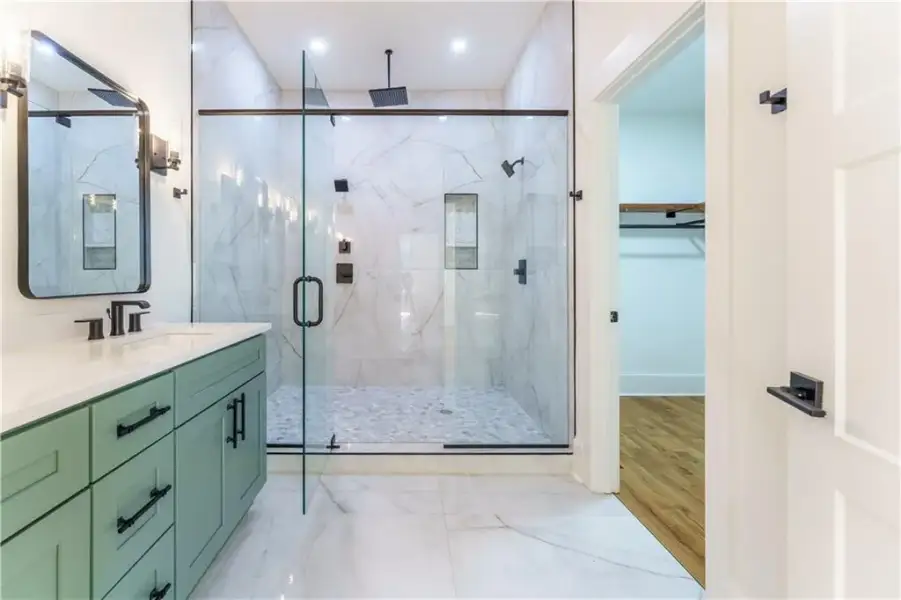 Furnished interior view inside a new home in , Sandy Springs (Image 36).