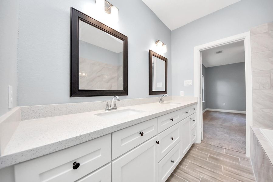 Furnished interior view inside a new home in , Houston (Image 13).