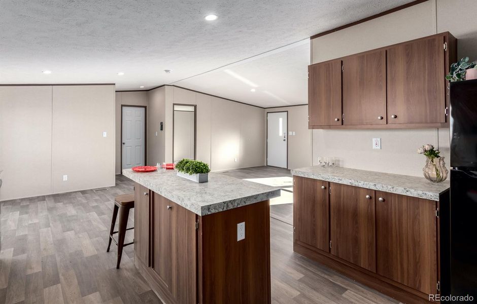 Furnished interior view inside a new home in , Colorado Springs (Image 6).