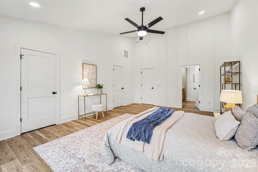 Furnished interior view inside a new home in , Charlotte (Image 37).