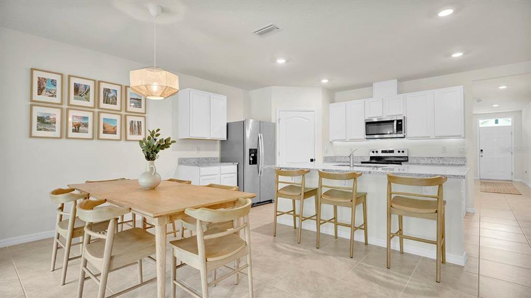 Furnished interior view inside a new home in , Sanford (Image 19).