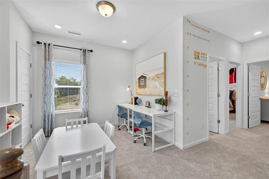 Furnished interior view inside a new home in Laurel Ridge, Rock Spring (Image 24).