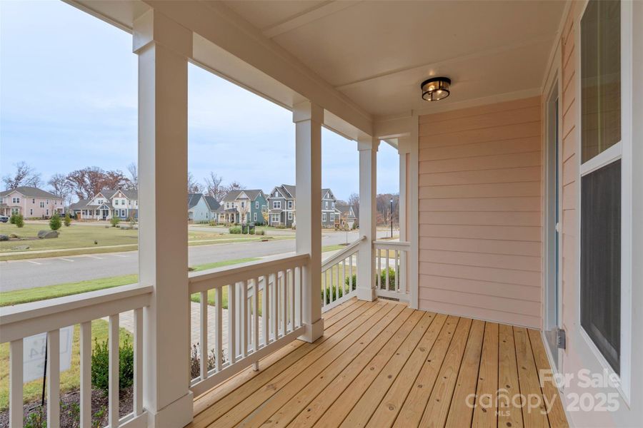 Exterior details and patio area of a home in Riverwalk, Rock Hill (Image 24).