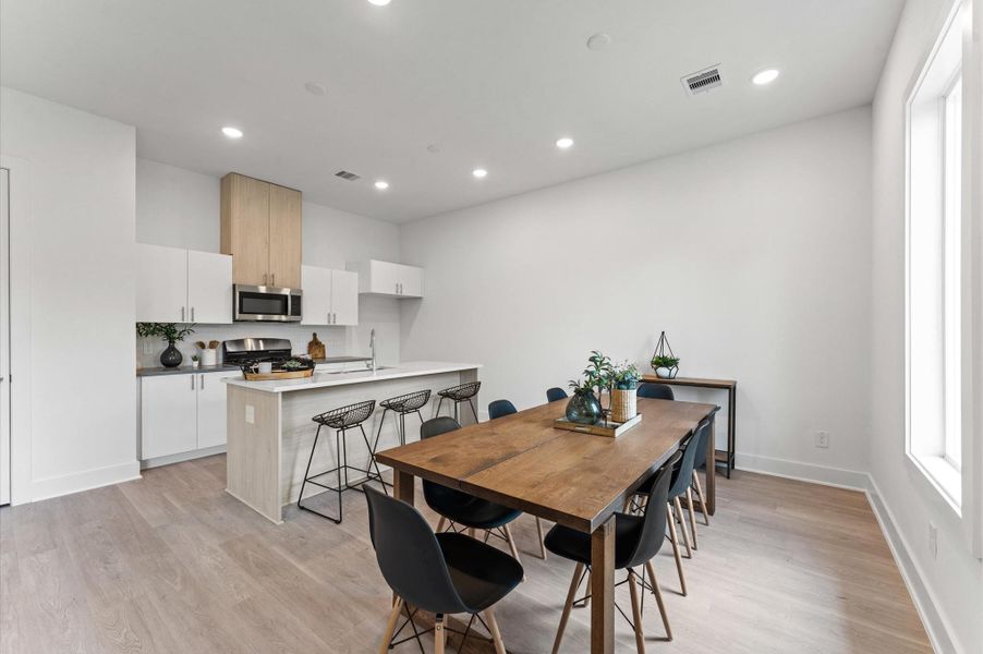 Furnished interior view inside a new home in , Houston (Image 10). Furnished interior view inside a new home in , Houston (Image 10).