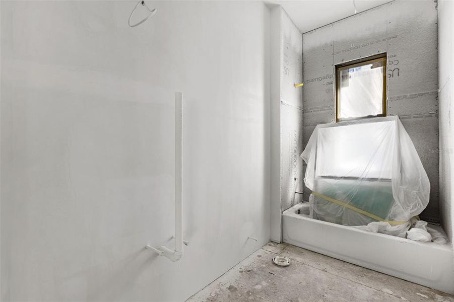 In-progress construction of a new home in , Tampa, FL (Image 24).