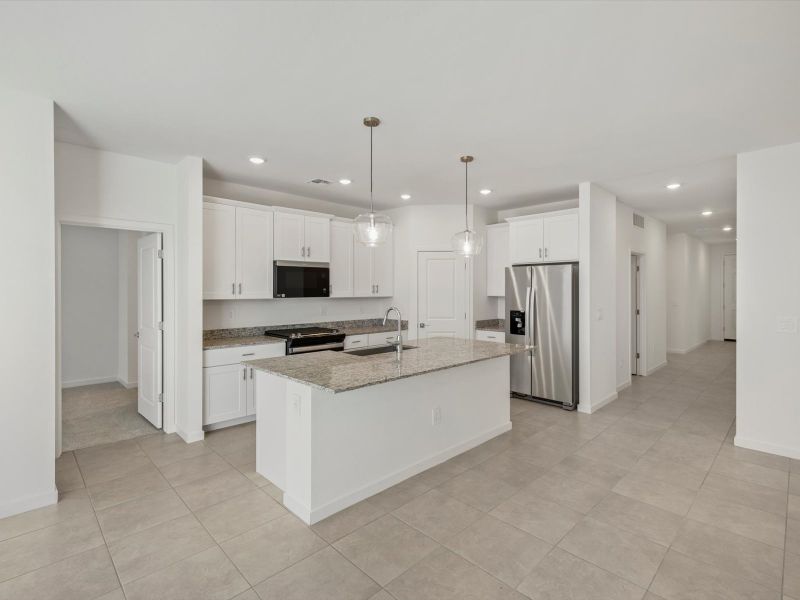 Furnished interior view inside a new home in Wildera, San Tan Valley (Image 5).