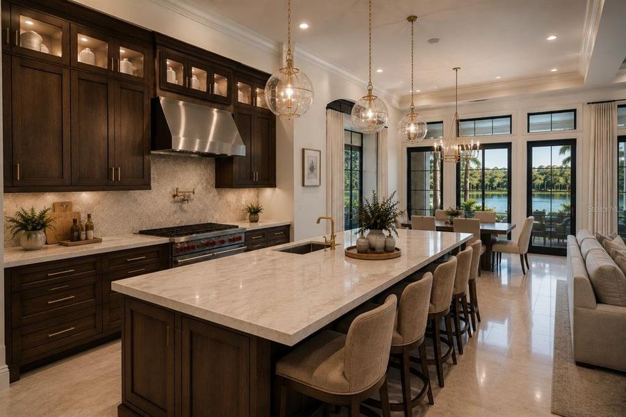 Furnished interior view inside a new home in , Odessa (Image 21).