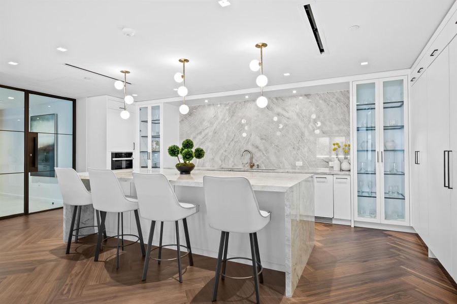 Furnished interior view inside a new home in Alina Residences, Boca Raton (Image 8).