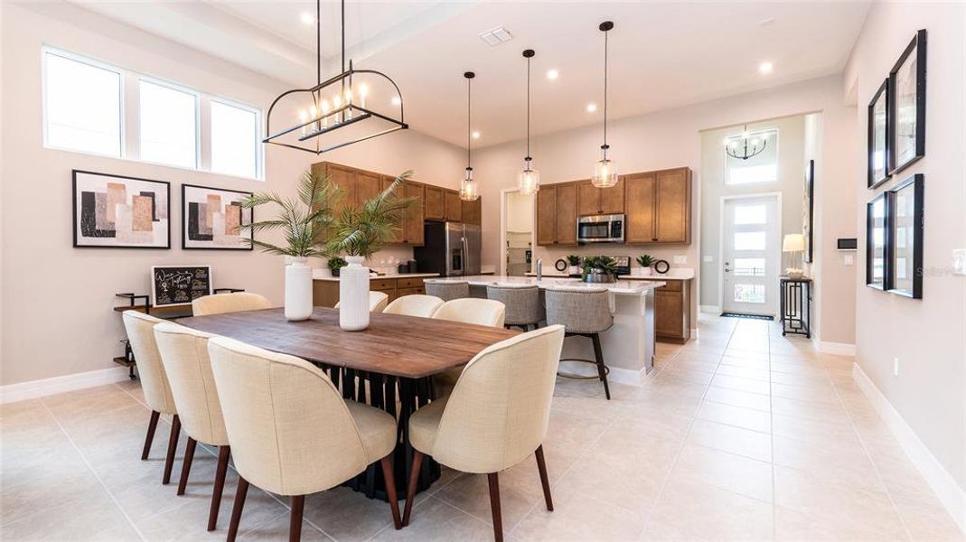 Furnished interior view inside a new home in , Deland (Image 7).