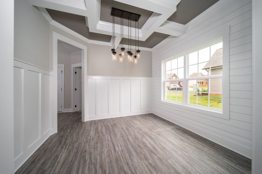 Representative unfurnished interior of a home built from the Aberdeen by Rockwood Homes in Park at Oliver Farm, Clarksville (Image 15).