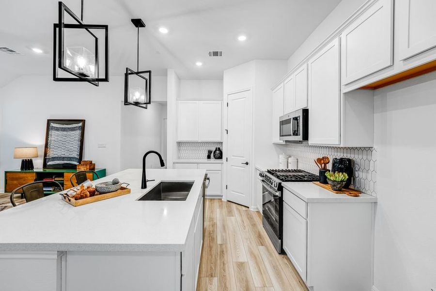 Furnished interior view inside a new home in Nolina, Georgetown (Image 9).
