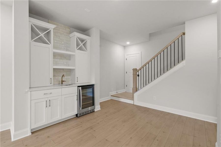 Furnished interior view inside a new home in Waterside Townhomes, Peachtree Corners (Image 11).