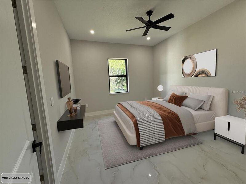 Furnished interior view inside a new home in , Lehigh Acres (Image 10).