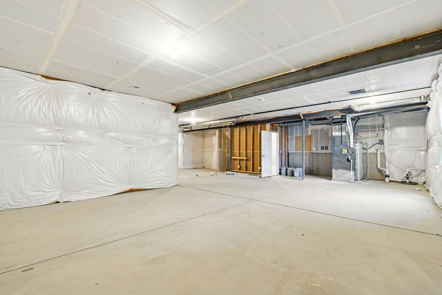 In-progress construction of a new home in Trailstone, Arvada, CO (Image 44).