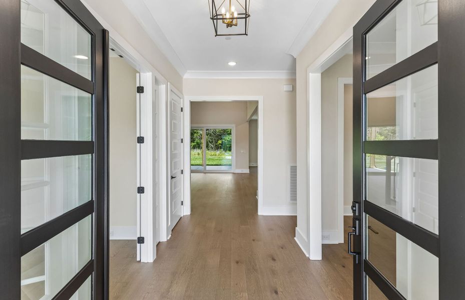 Representative unfurnished interior of a home built from the Harrington by John Wieland in Willow Ridge, Nolensville (Image 24).