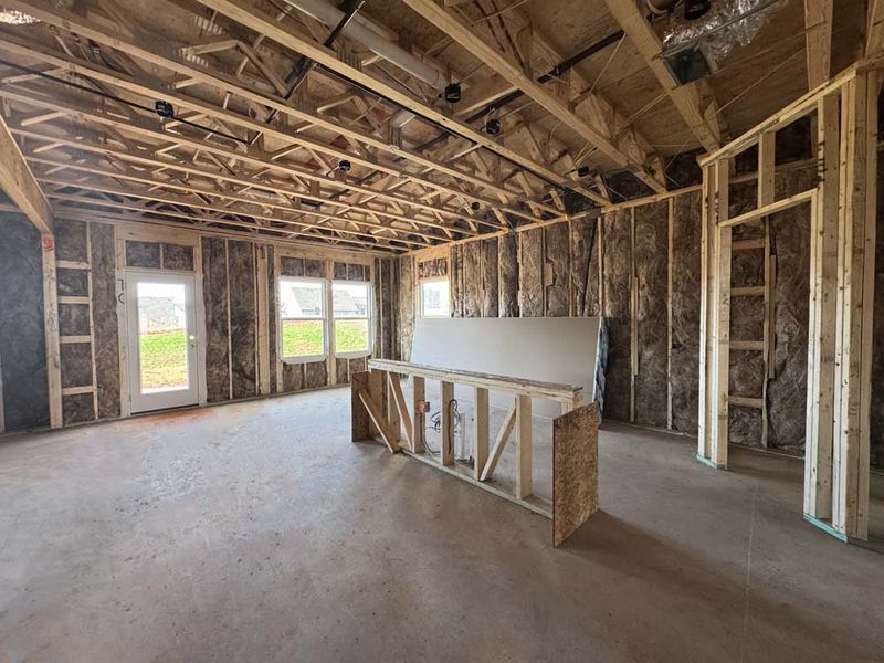 Kitchen Construction Progress