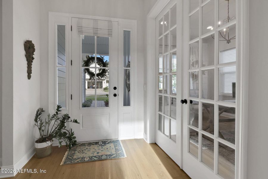 Furnished interior view inside a new home in Settler's Landing at Nocatee, Ponte Vedra (Image 19).