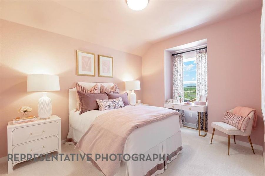Furnished interior view inside a new home in Landmark, Denton (Image 13).
