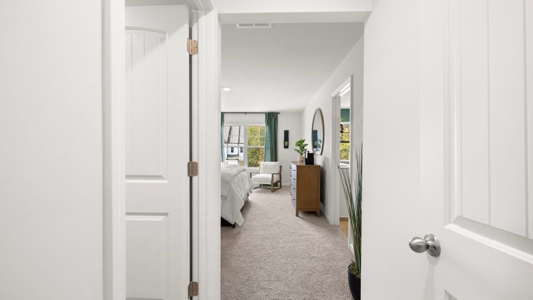 Furnished interior view inside a new home in Hughes Court, Dawsonville (Image 19).