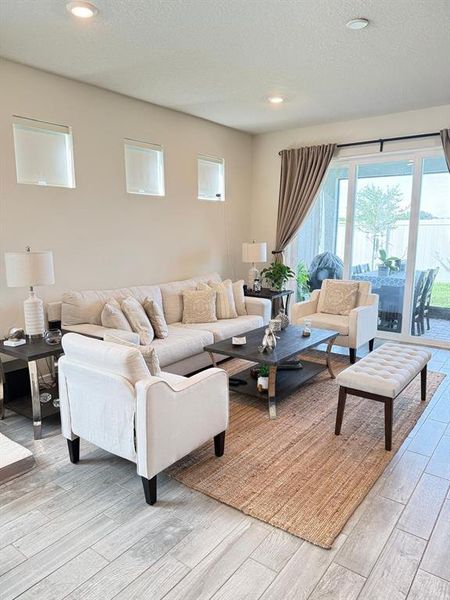 Furnished interior view inside a new home in , Kissimmee (Image 5). Furnished interior view inside a new home in , Kissimmee (Image 5).