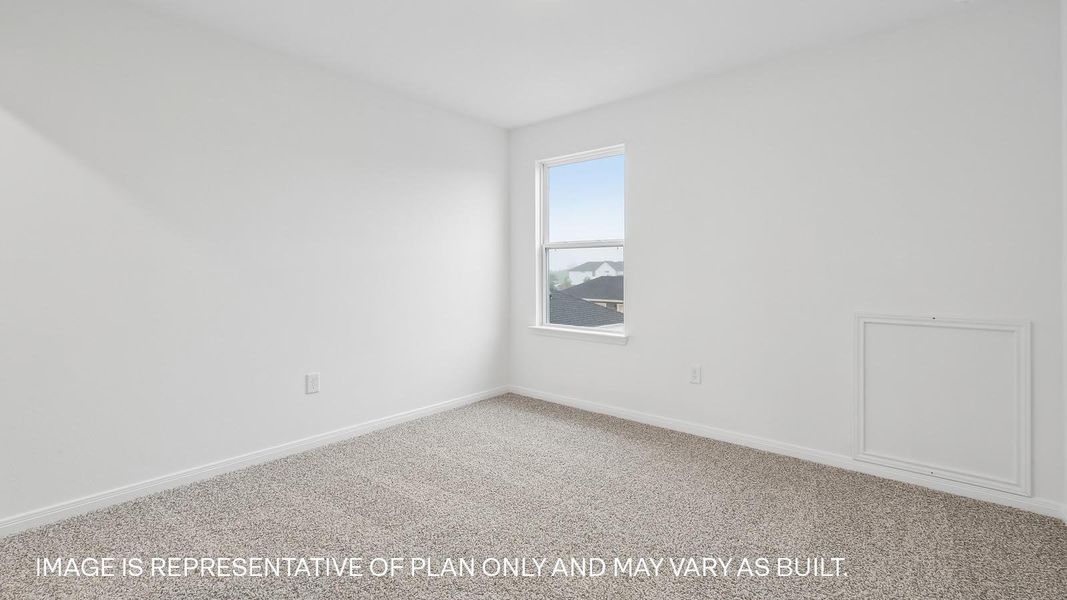 Spacious, unfurnished interior of a new home in Avery Centre, Round Rock (Image 13).