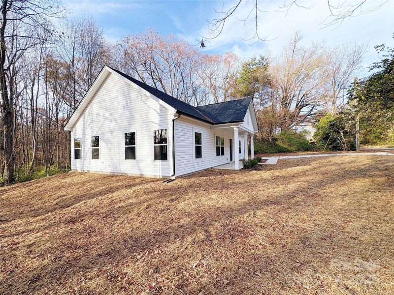 Exterior details and patio area of a home in , Statesville (Image 3). Exterior details and patio area of a home in , Statesville (Image 3).