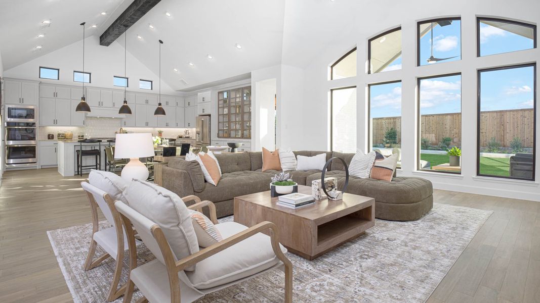 Furnished interior view inside a new home in Lakewood Village, Lakewood Village (Image 5).