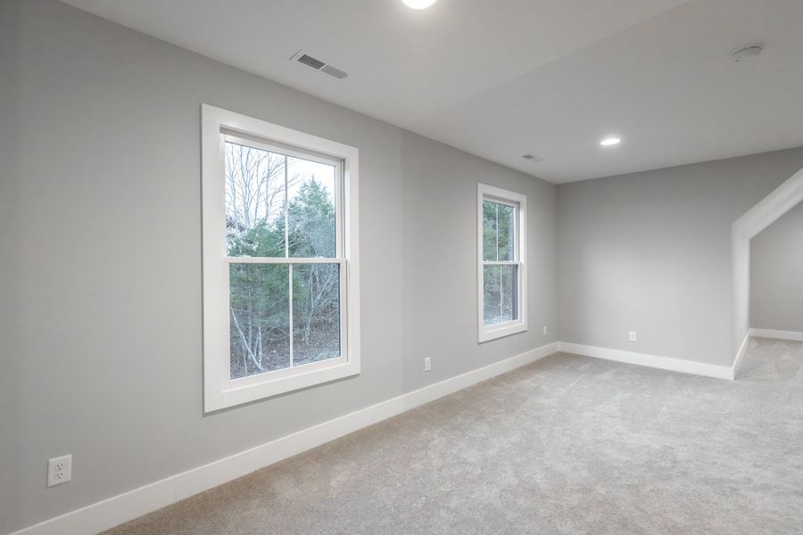 Spacious, unfurnished interior of a new home in Pine Ridge, Soddy-Daisy (Image 28). Spacious, unfurnished interior of a new home in Pine Ridge, Soddy-Daisy (Image 28).