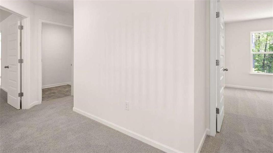 Spacious, unfurnished interior of a new home in Wildwood, Covington (Image 35).