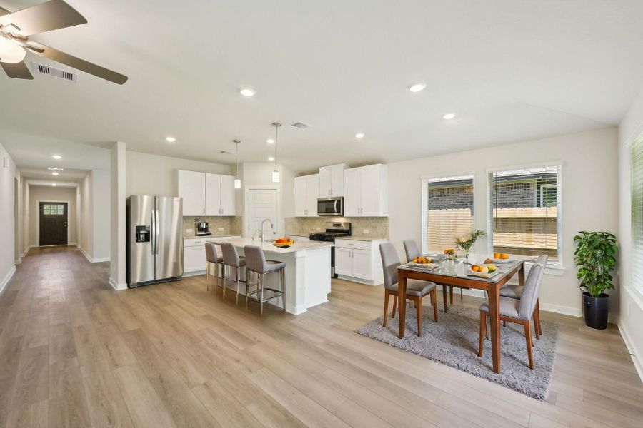 Photo is not of the actual home, but is an inspirational photo of builder’s model home and may depict options, furnishings, and/or decorator features that are not included