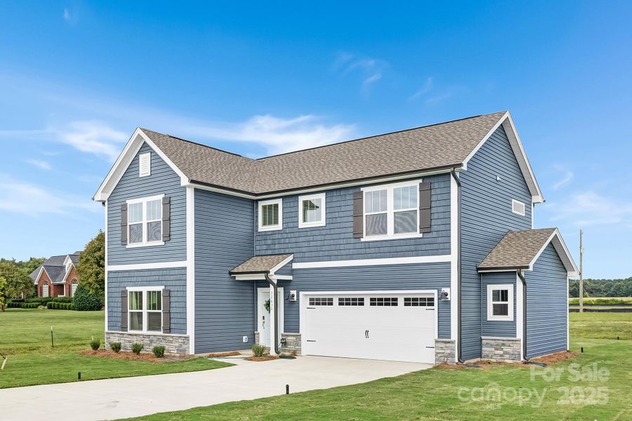 Front exterior of a new home in , New London, NC, highlighting curb appeal (Image 2).