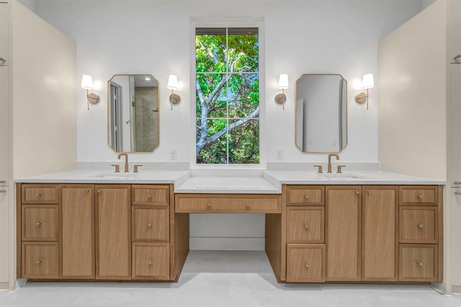 Furnished interior view inside a new home in , Dallas (Image 9).