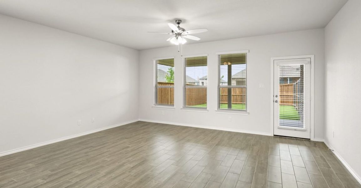 Representative exterior photo of a completed home built from the Oliver by Impression Homes in Redden Farms, Midlothian, TX (Image 10). Representative exterior photo of a completed home built from the Oliver by Impression Homes in Redden Farms, Midlothian, TX (Image 10).