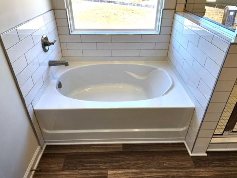 Representative interior finishes for a home built from the Boxwood Townhome by Piedmont Residential in The Retreat at Browns Ridge, Newnan (Image 43).