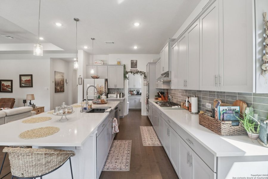 Furnished interior view inside a new home in Stillwater Ranch, San Antonio (Image 17).