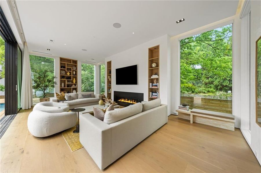 Furnished interior view inside a new home in , Brookhaven (Image 12).