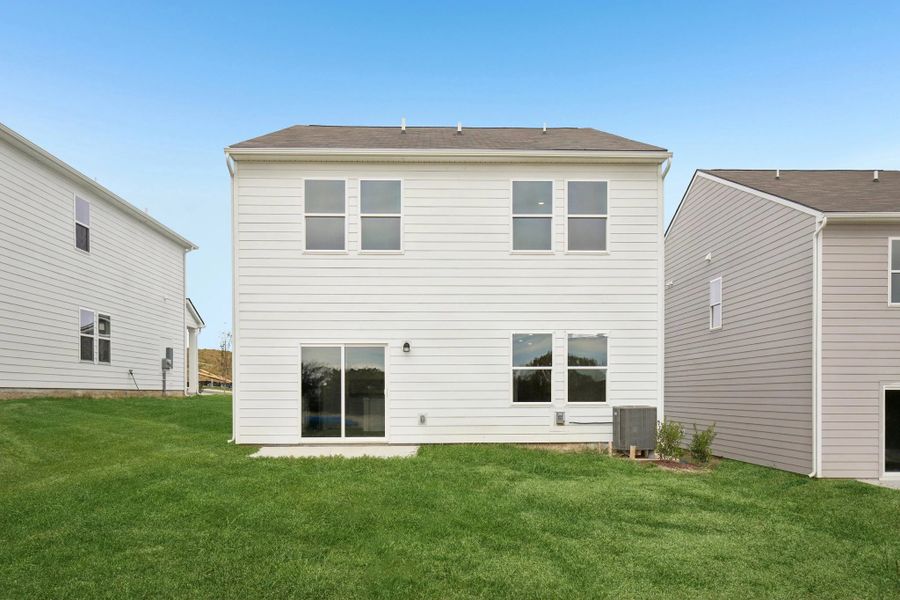Representative exterior details of a home built from the Magellan by Starlight Homes in Sunrise at Arbor Ridge, La Vergne (Image 3).
