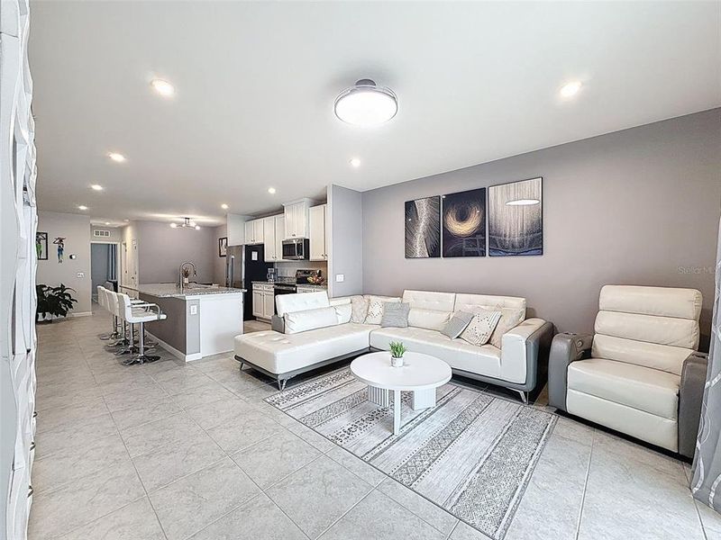 Furnished interior view inside a new home in Park Ridge Villas, Spring Hill (Image 33).
