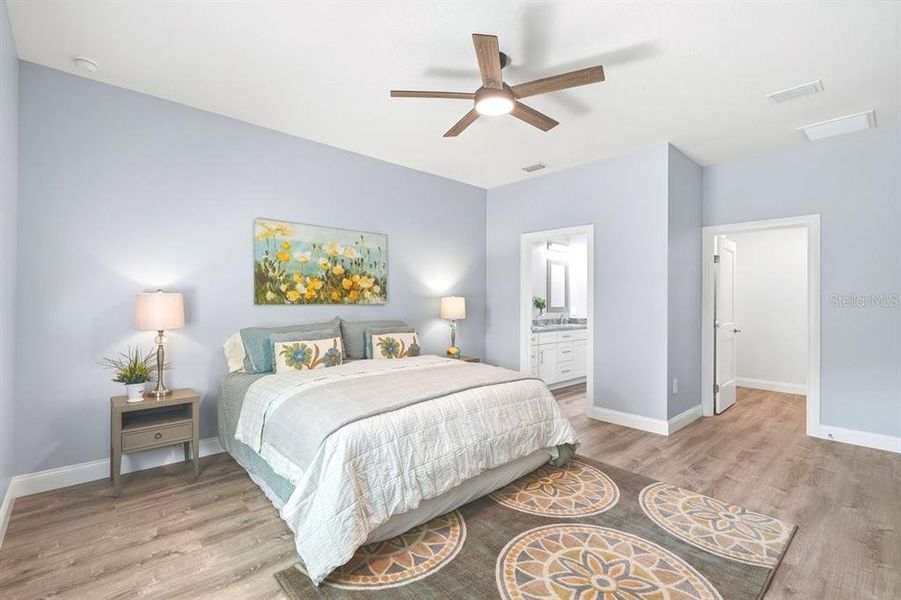 Furnished interior view inside a new home in , Deland (Image 12).