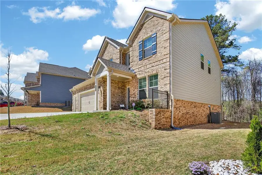 Exterior details and patio area of a home in , Atlanta (Image 3).