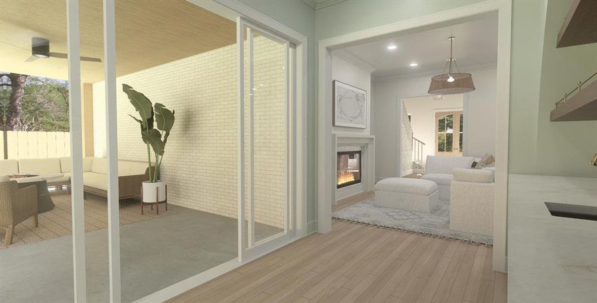 Spacious, unfurnished interior of a new home in , Dallas (Image 15).