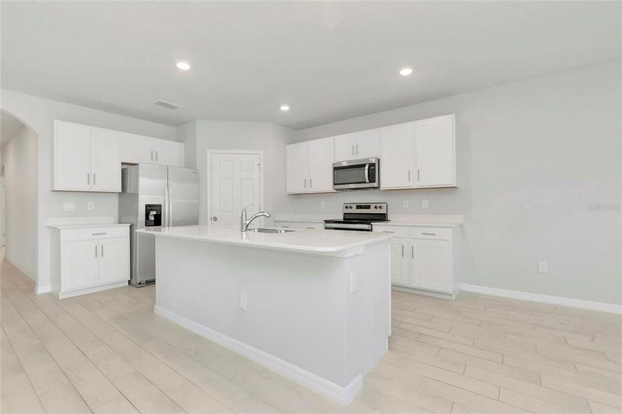 Furnished interior view inside a new home in , Punta Gorda (Image 8).