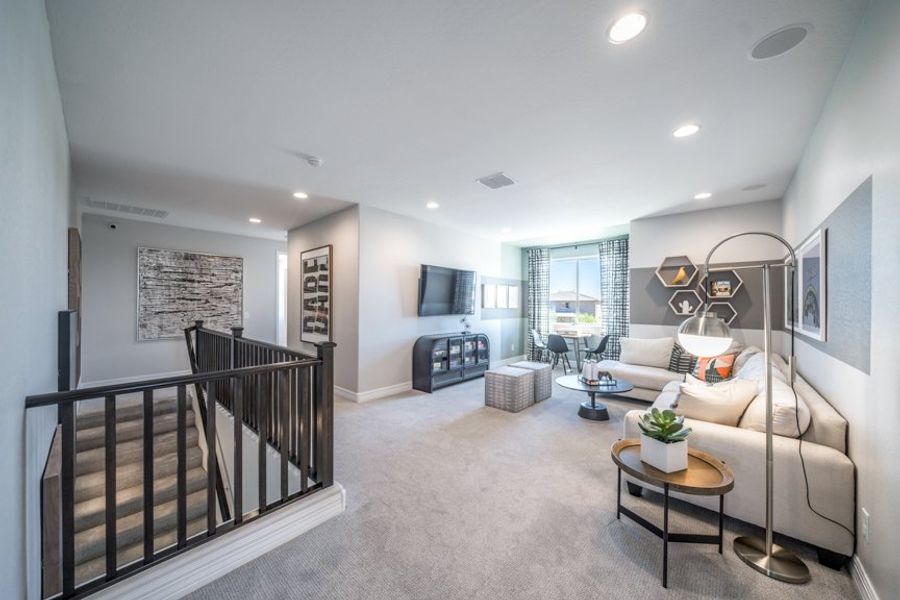 Furnished interior view inside a new home in Allen Ranches, Litchfield Park (Image 24).