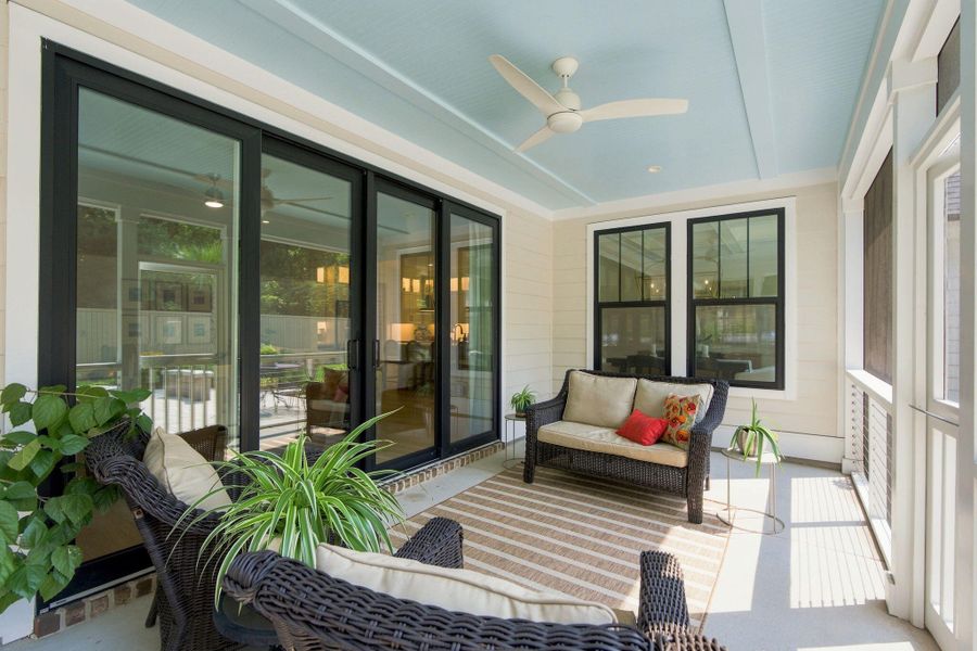 Exterior details and patio area of a home in , Mount Pleasant (Image 4).