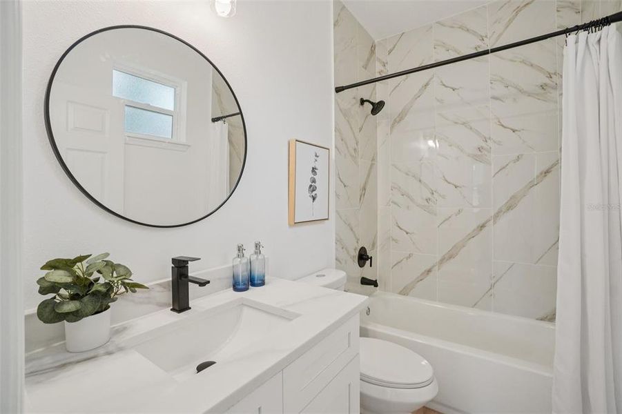 Furnished interior view inside a new home in , Tampa (Image 18). Furnished interior view inside a new home in , Tampa (Image 18).