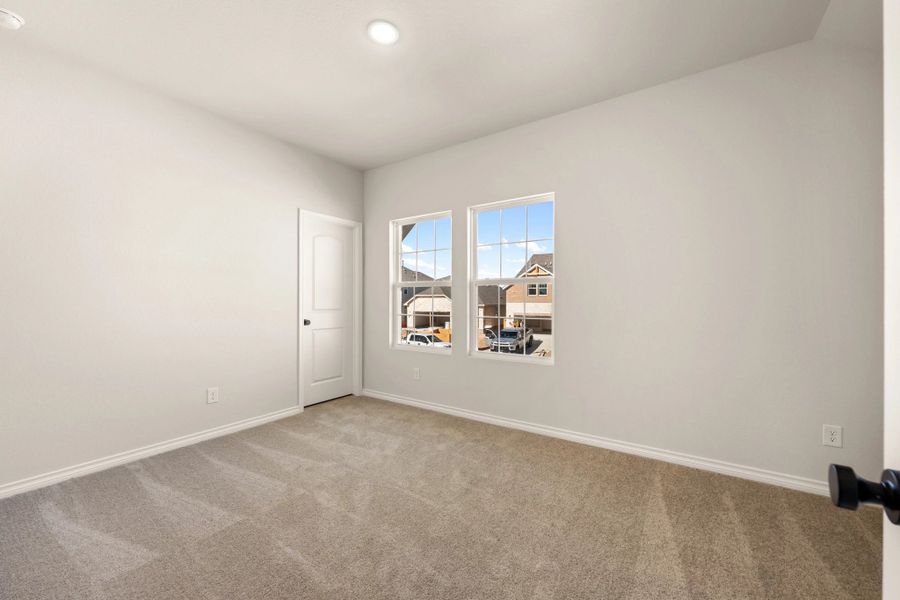 Spacious, unfurnished interior of a new home in The Homestead at Lariat, Liberty Hill (Image 53).