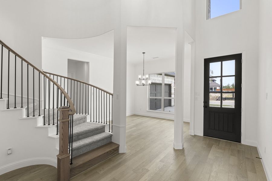 Furnished interior view inside a new home in Nelson Lake Estates, Rockwall (Image 6).